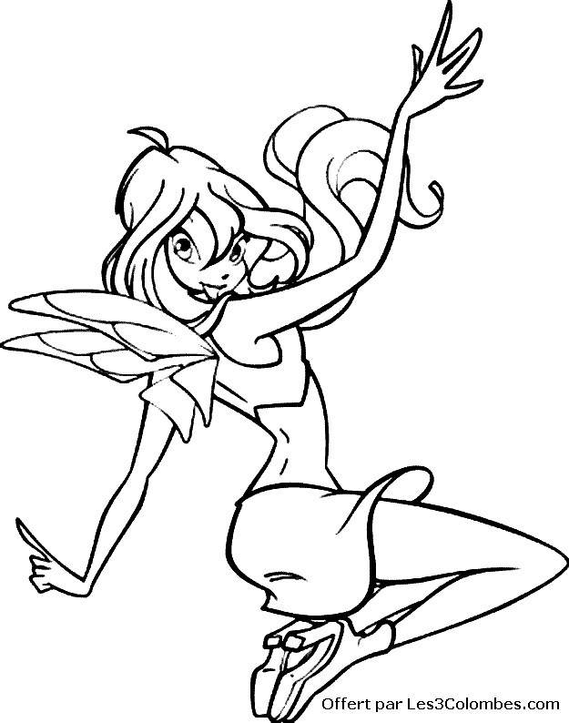 coloriage winx 45