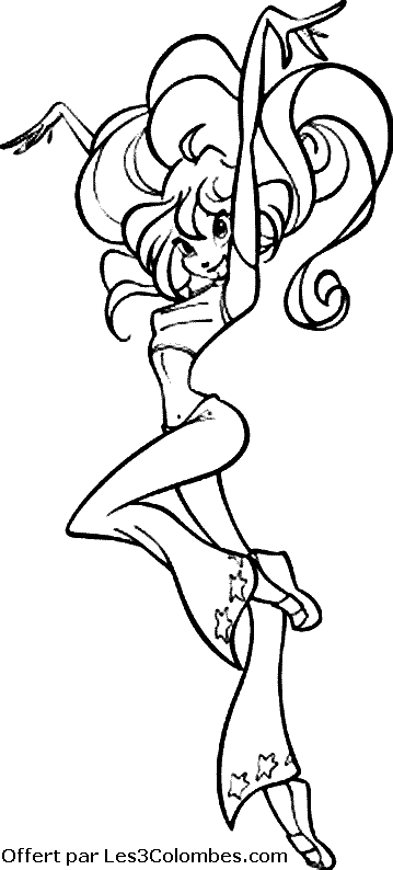 coloriage winx 46
