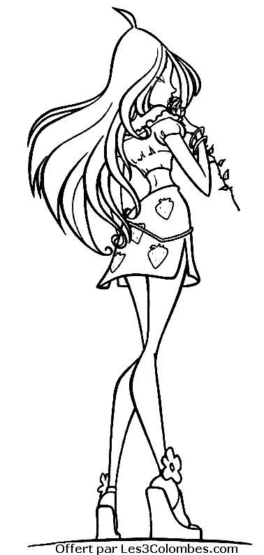 coloriage winx 47