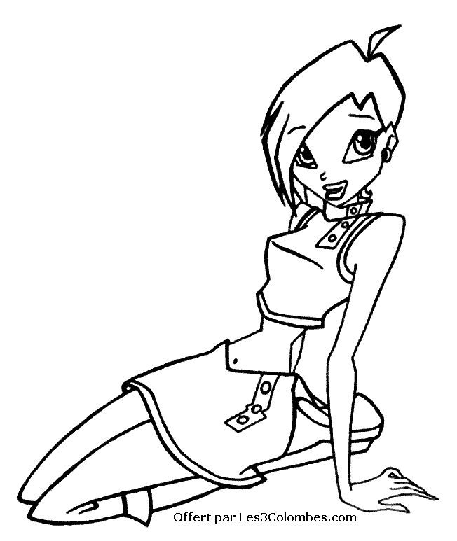 coloriage winx 50