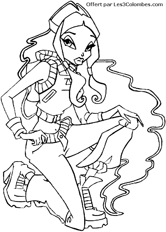 coloriage winx 54