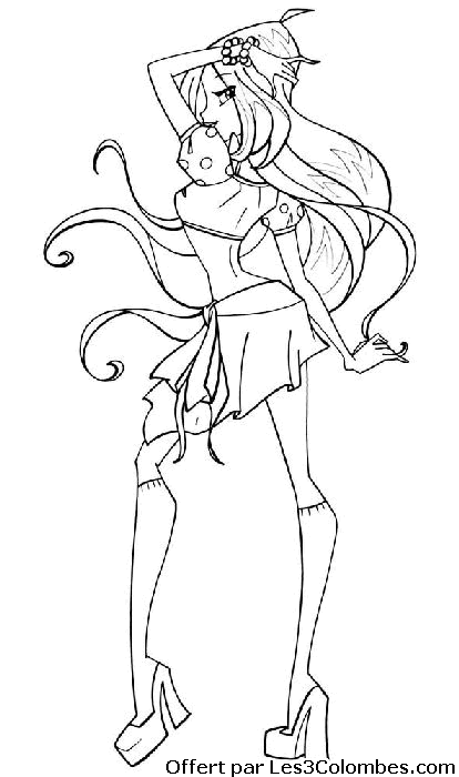 coloriage winx 61
