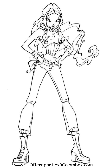 coloriage winx 62