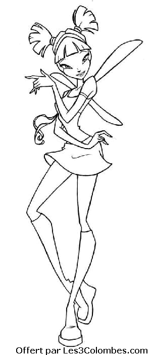 coloriage winx 63
