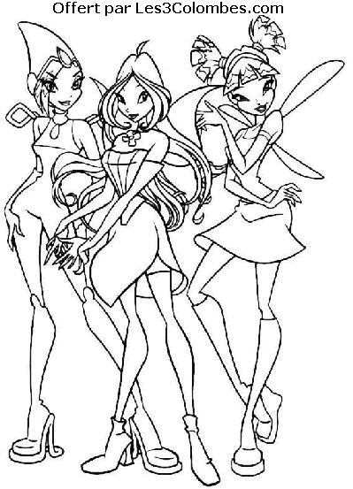 coloriage winx 66