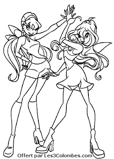 coloriage winx 67