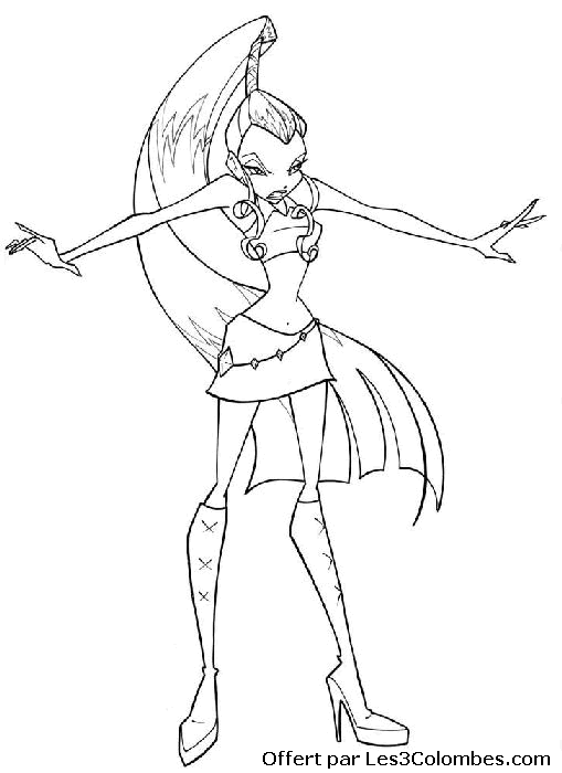 coloriage winx 69