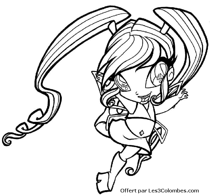 coloriage winx 78
