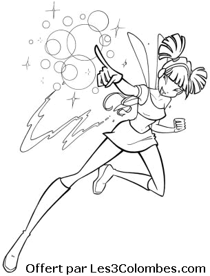 coloriage winx 79