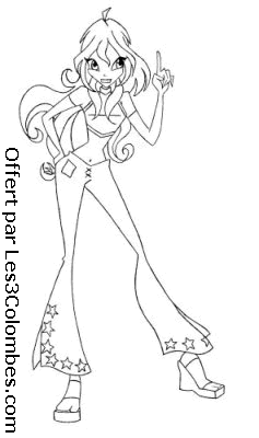 coloriage winx 86