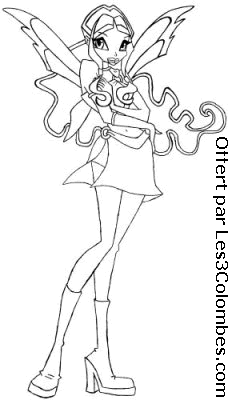 coloriage winx 92