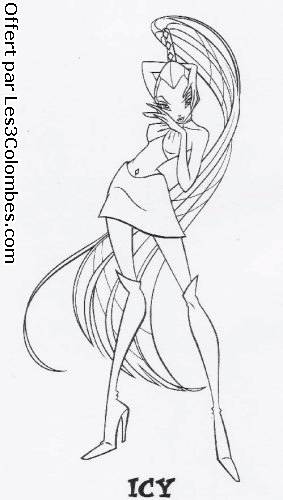 coloriage winx 95