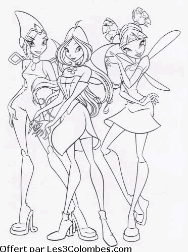 coloriage winx 97