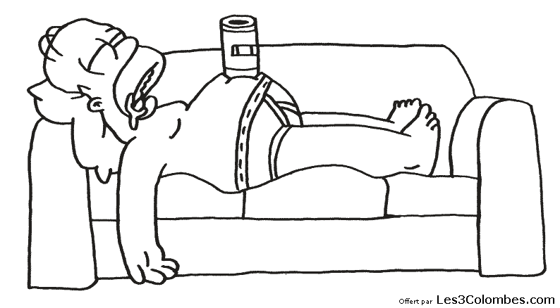 coloriage Simpsons 22