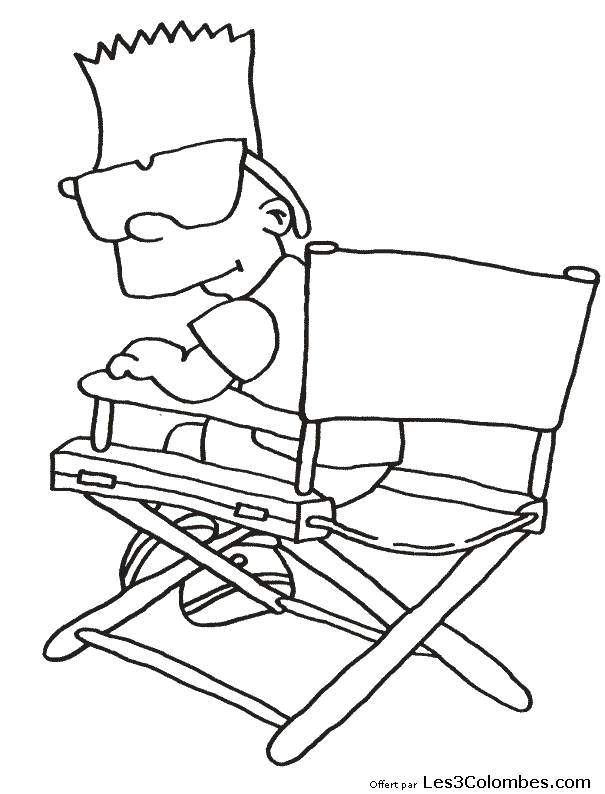 coloriage Simpsons 34
