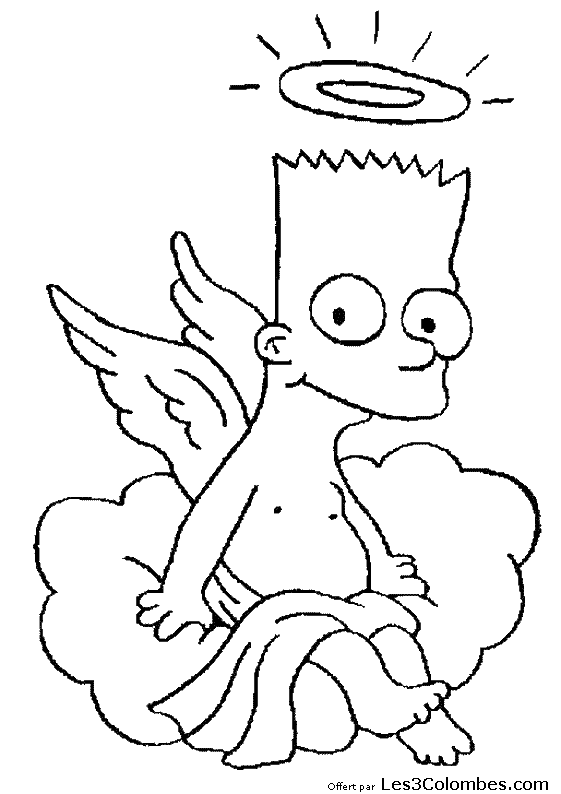 coloriage Simpsons 35