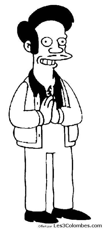 coloriage Simpsons 55