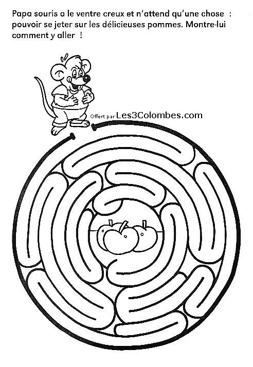 labyrinthe dessin 40