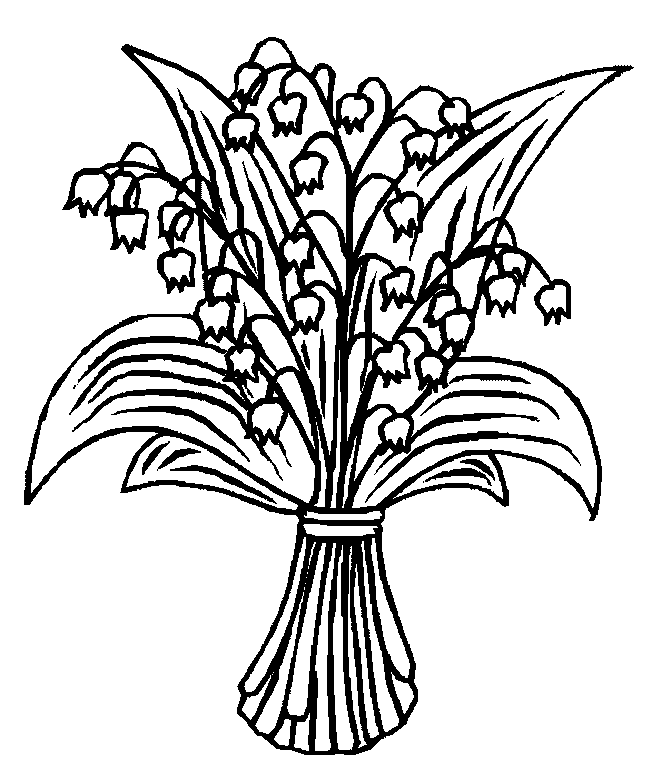 coloriage muguet 17