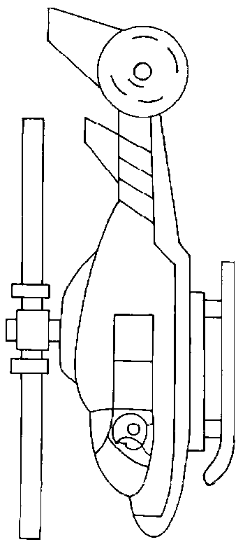 coloriage helicoptere 03