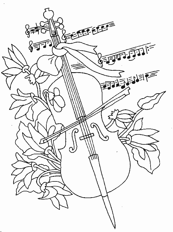 coloriage instrument musique 11