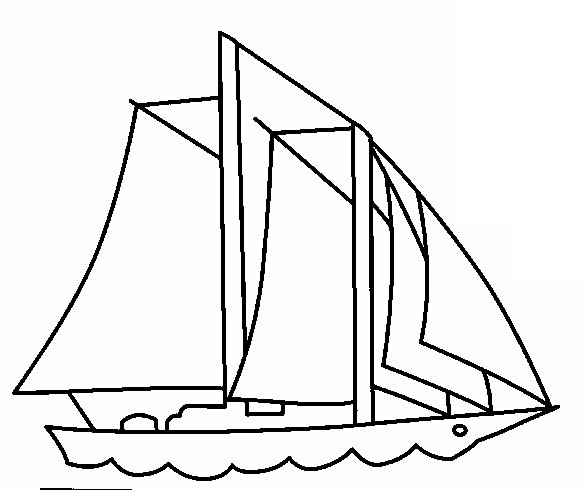 coloriage bateau 14