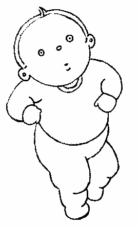 coloriage bebe 06
