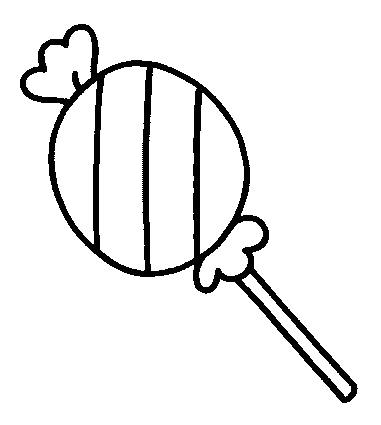 coloriage bonbon 08