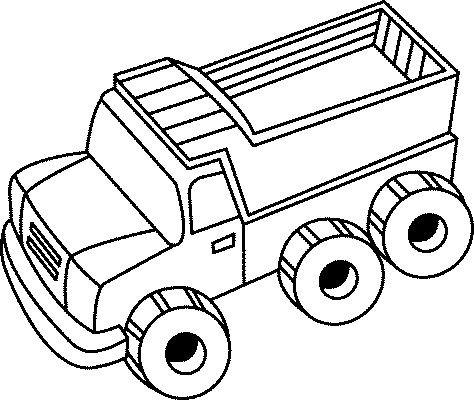 coloriage camion 15