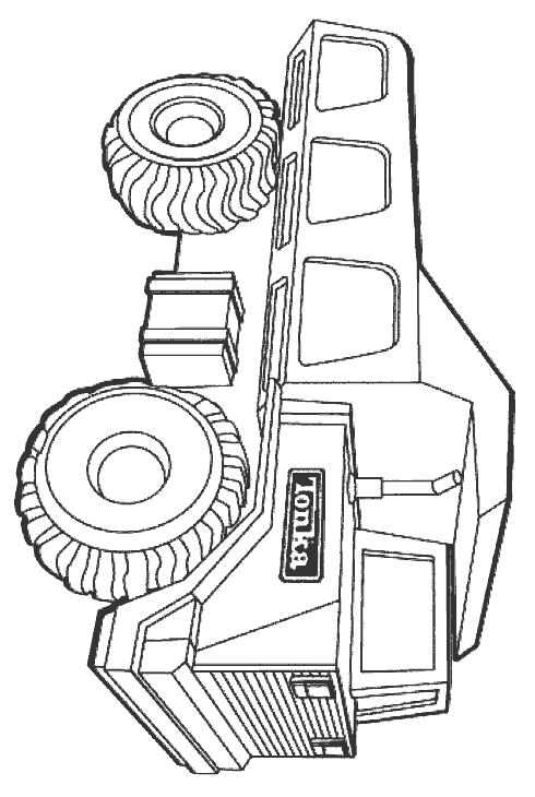coloriage camion 26