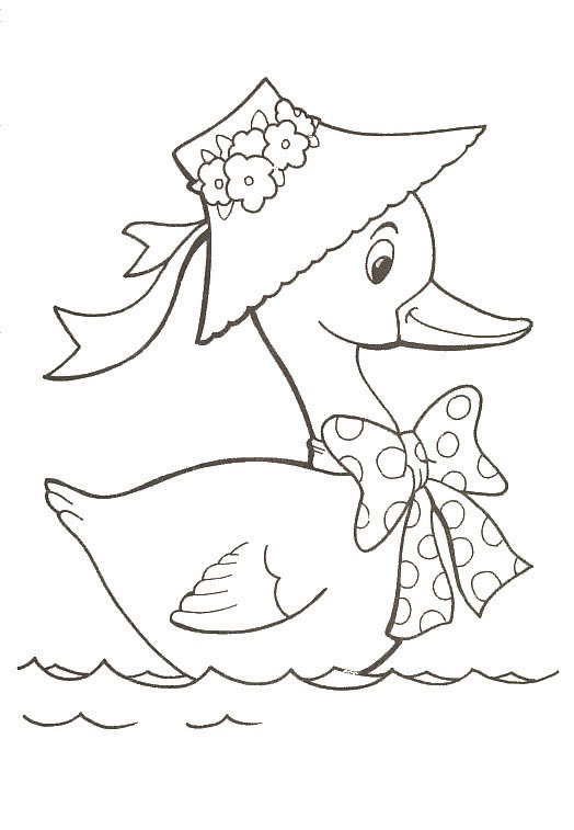 coloriage canard 20