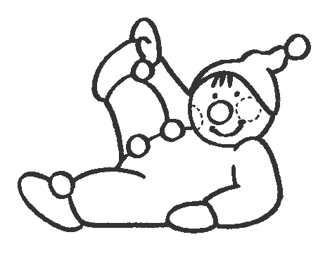 coloriage clown 12