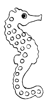 coloriage hippocampe 05