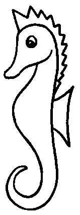 coloriage hippocampe 28