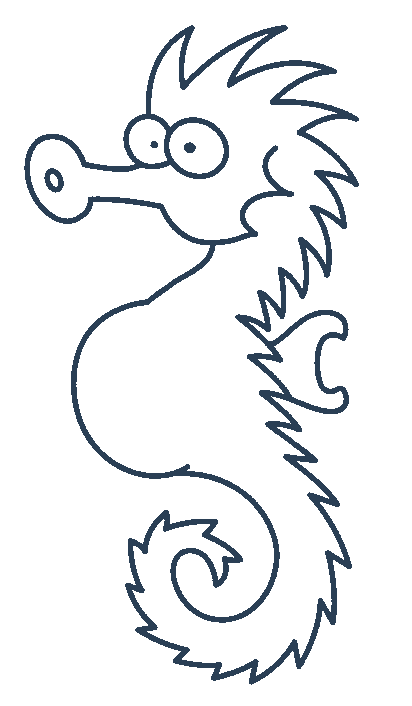 coloriage hippocampe 31