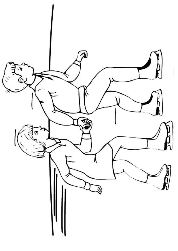 coloriage jeux olympique patinage-176 14