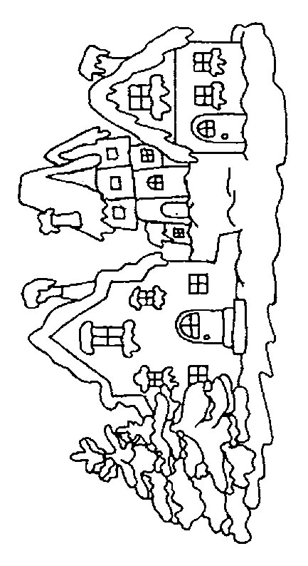 coloriage maison 19