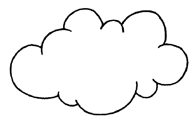 coloriage de nuage 02