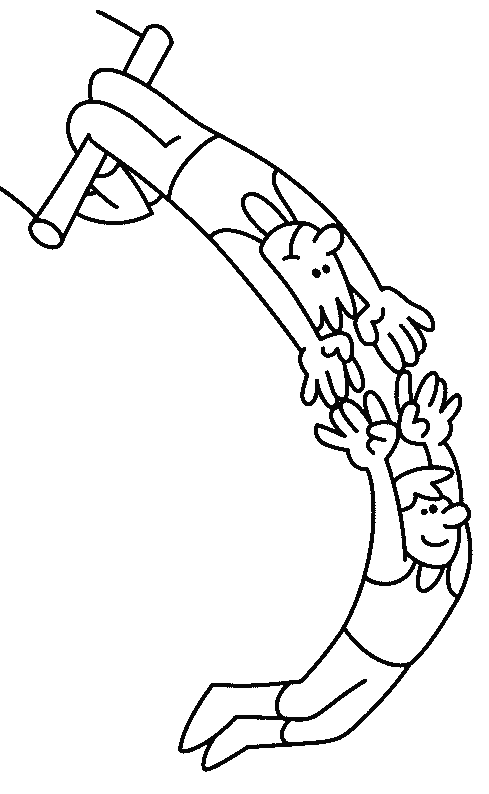 coloriage personnage cirque 04