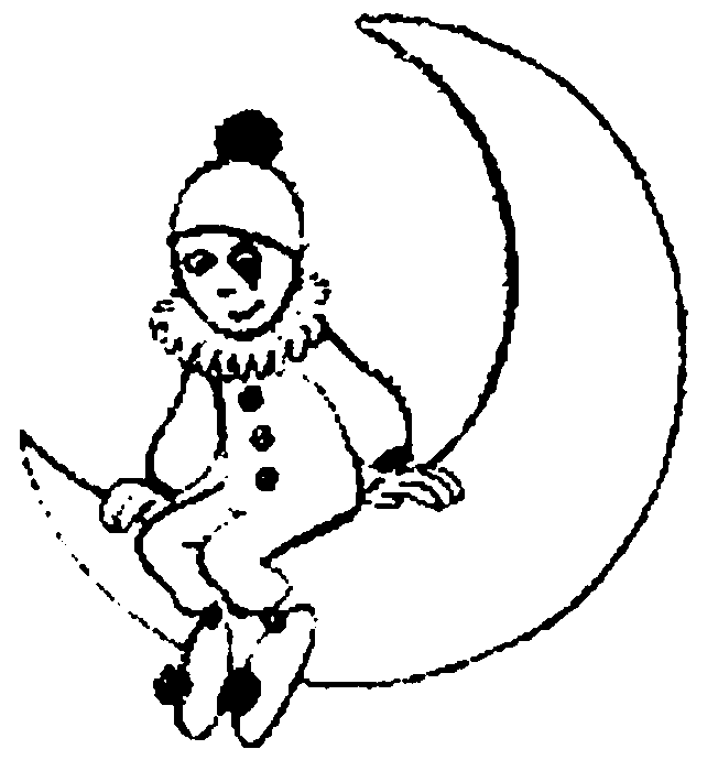 coloriage pierrot 07