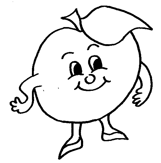 coloriage pomme 05