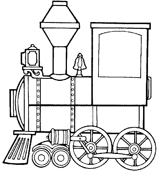 coloriage train 01