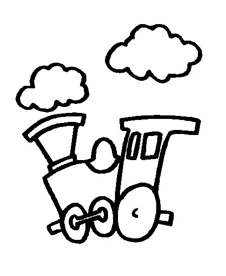 coloriage train 05