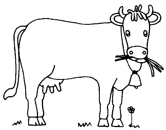 coloriage vache 37