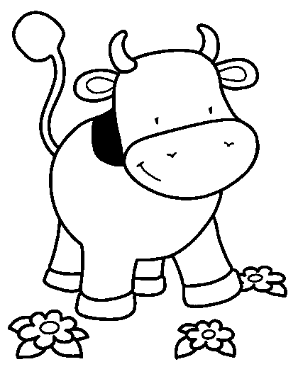coloriage vache 41