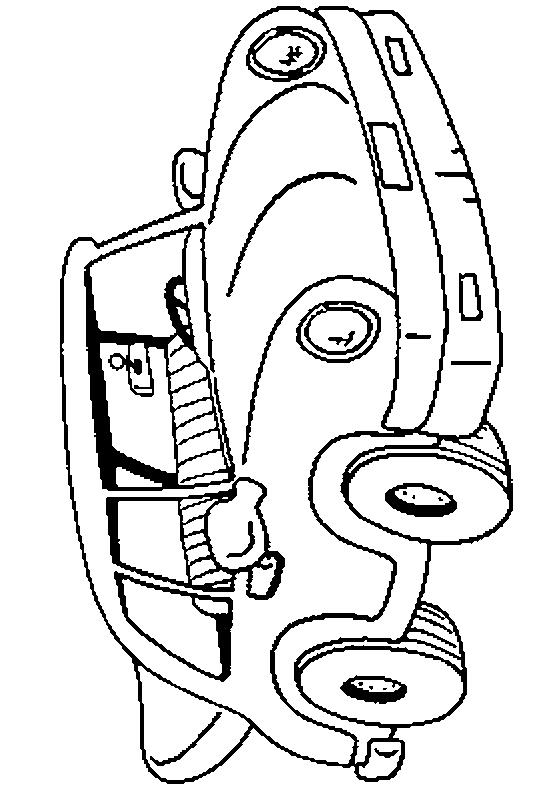 coloriage de voiture 02