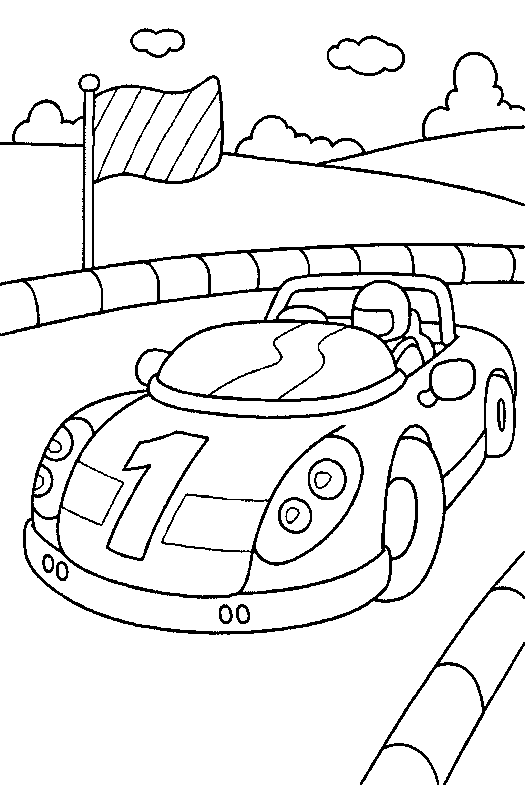 coloriage de voiture 05