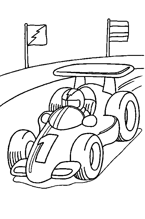 coloriage de voiture 11