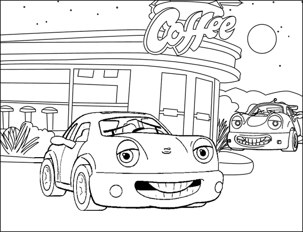 coloriage de voiture 20